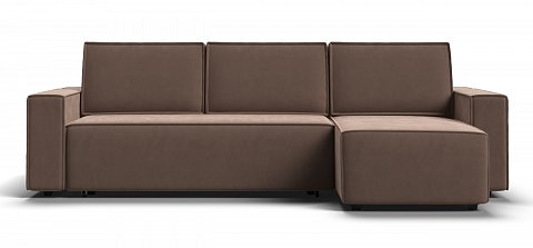 Угловой диван NORD 2.0 Велюр Monolit мокко