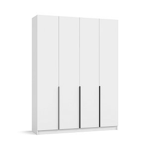 Босс Стандарт 160*220 шкаф распашной 4Д + ящики Белый