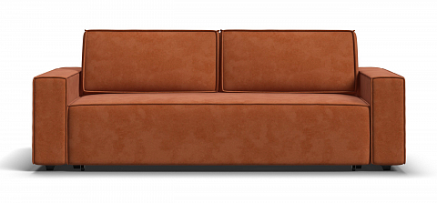 Диван Норд Велюр Alkantara оранж