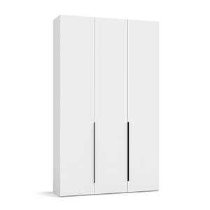 Босс Стандарт 135*236 шкаф распашной 3Д+ящики Белый