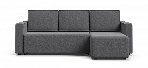 Угловой диван Норд лайт рогожка Malmo серый