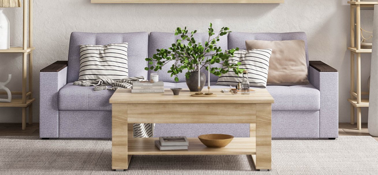 Диван Атланта НПБ 120 Мальмо платина