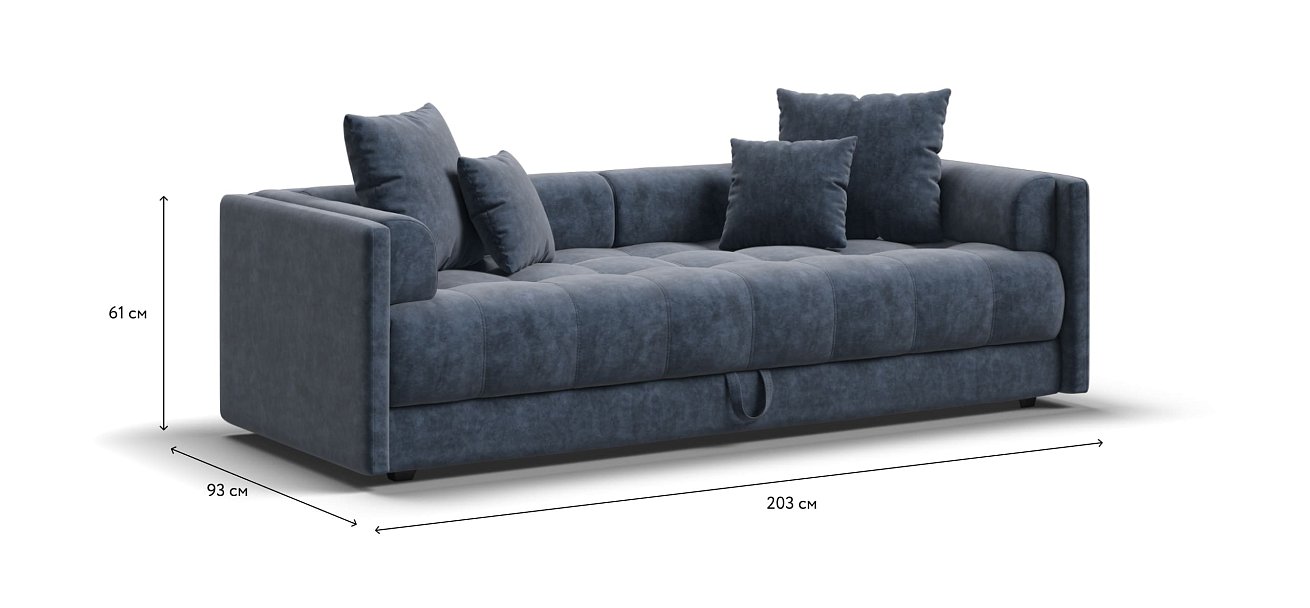 Тахта BOSS Велюр Royal топаз NEW