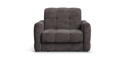 Кресло-кровать BOSS Sleep Велюр Alkantara серый