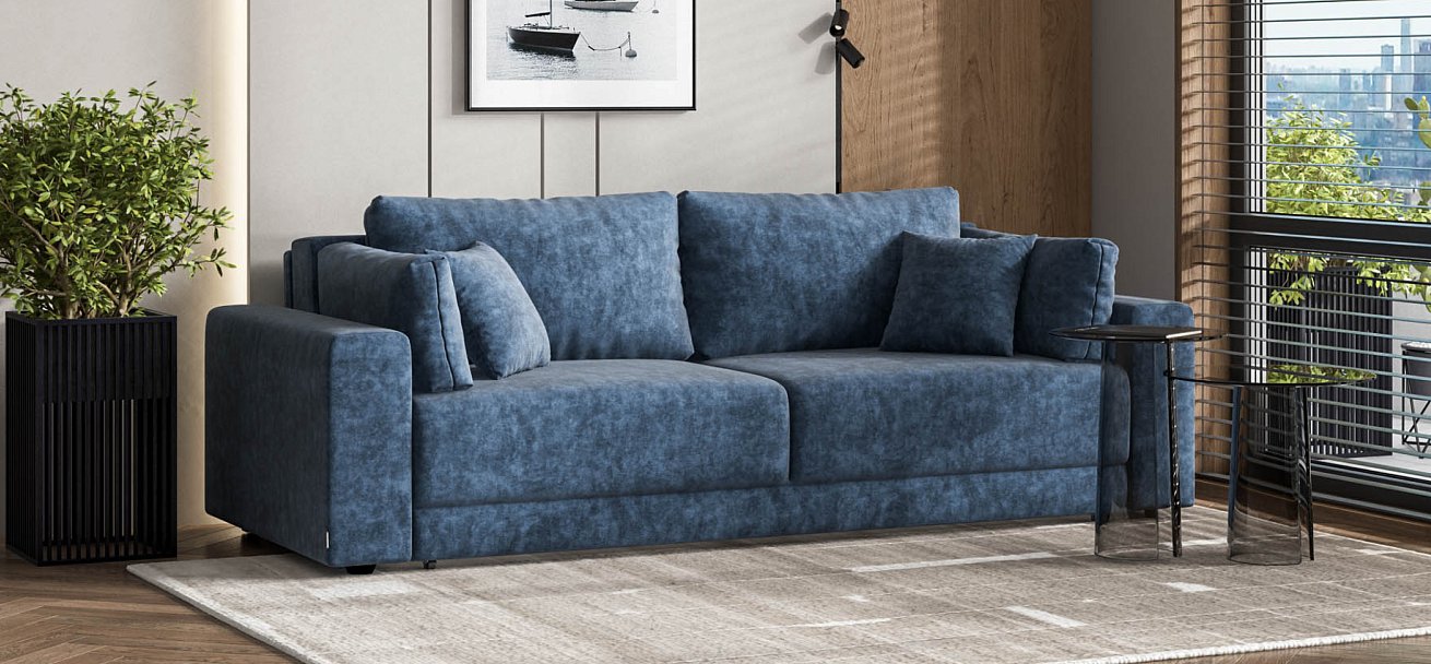 Диван Босс Прайм Велюр Royal топаз