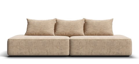 Диван KING TWIN Велюр Роял шампань