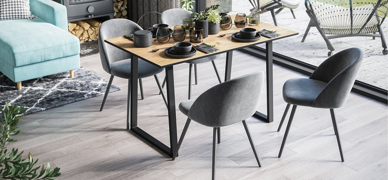 Стол Лофт-125 Крафт табачный