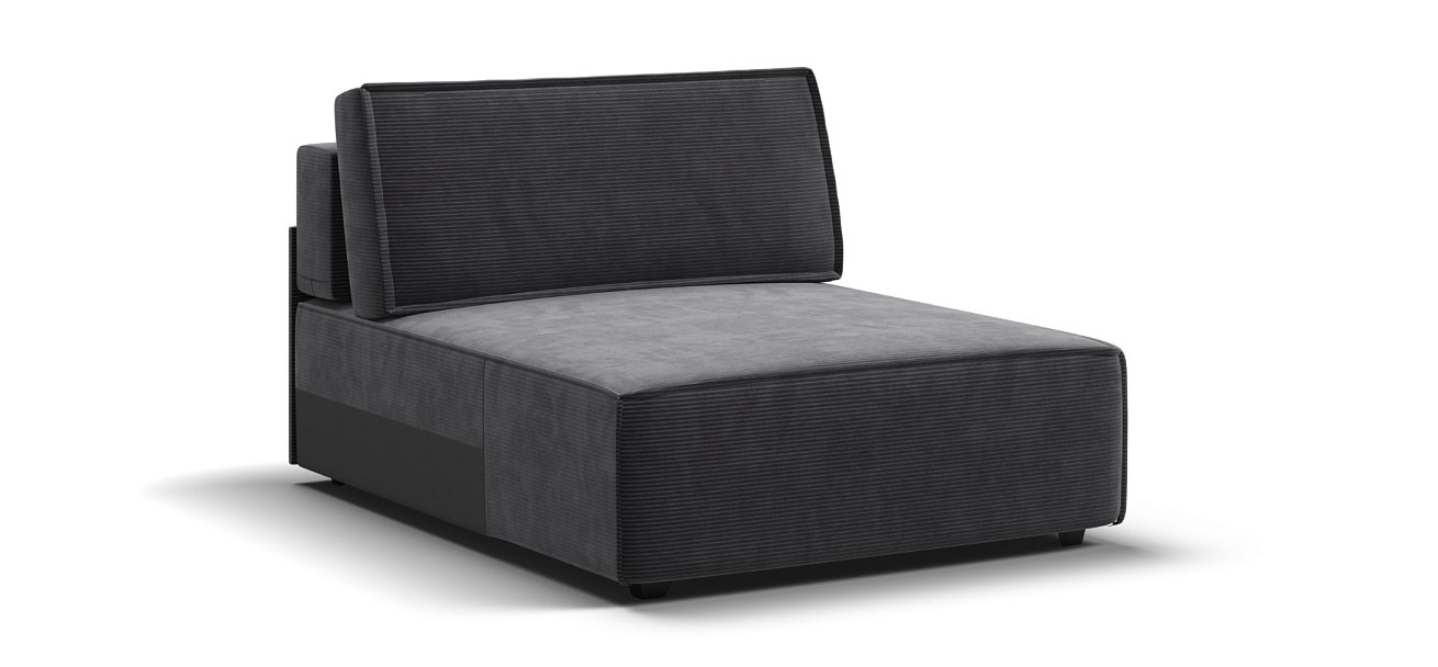 Оттоманка BOSS SOFT MODOOL Вельвет CORD графит