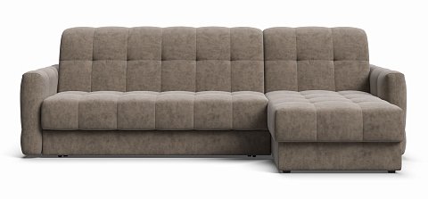 Угловой диван BOSS Sleep 160 Велюр Роял тауп