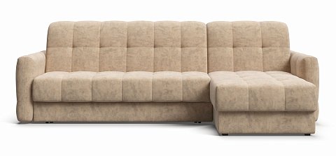 Угловой диван BOSS Sleep 160 Велюр Роял шампань