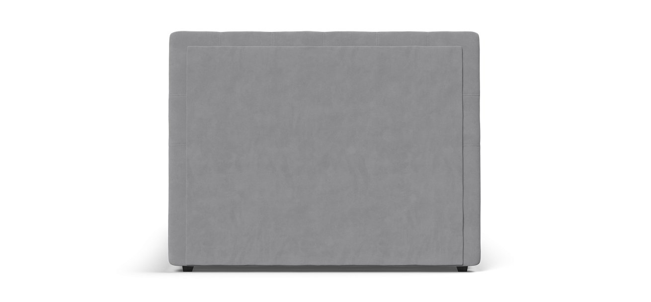 Кровать Босс 140*200 Про велюр Monolit сталь