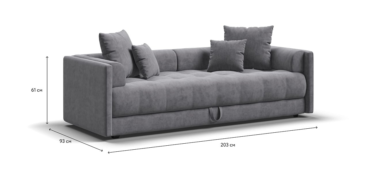 Тахта BOSS Велюр Роял агат