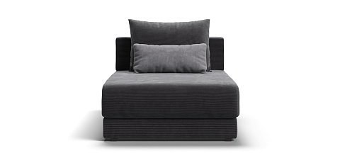 Оттоманка РИЧМОНД MODOOL Вельвет CORD графит