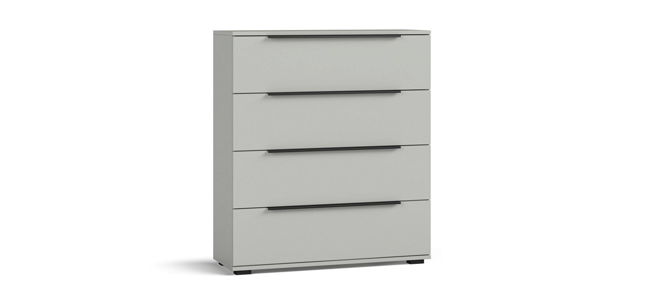 Комод BOSS STANDART Шиншилла серая