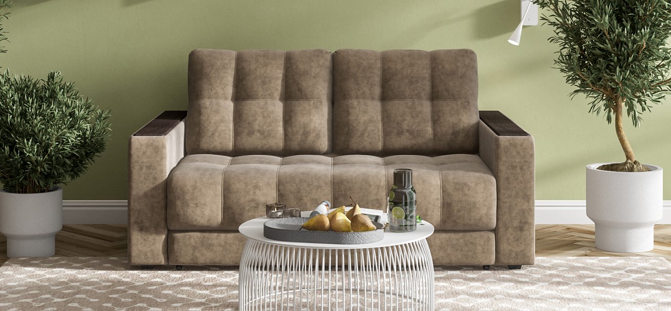 Диван BOSS Compact Велюр Роял тауп