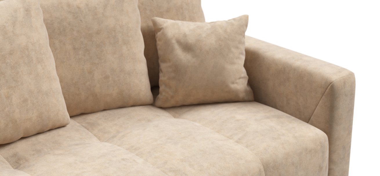 Диван BOSS TREND Велюр Royal шампань