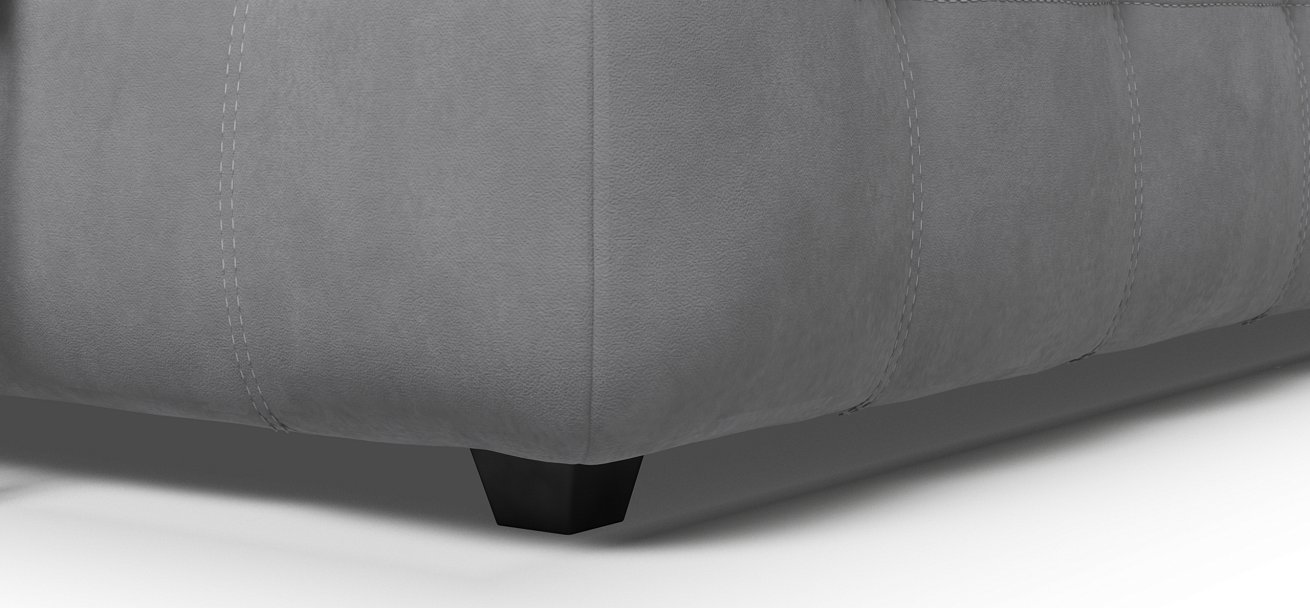 Кровать Босс 160*200 Про велюр Monolit сталь