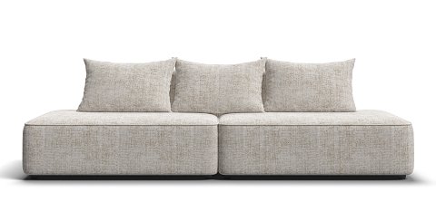 Диван KING TWIN Шенилл IQ кварц