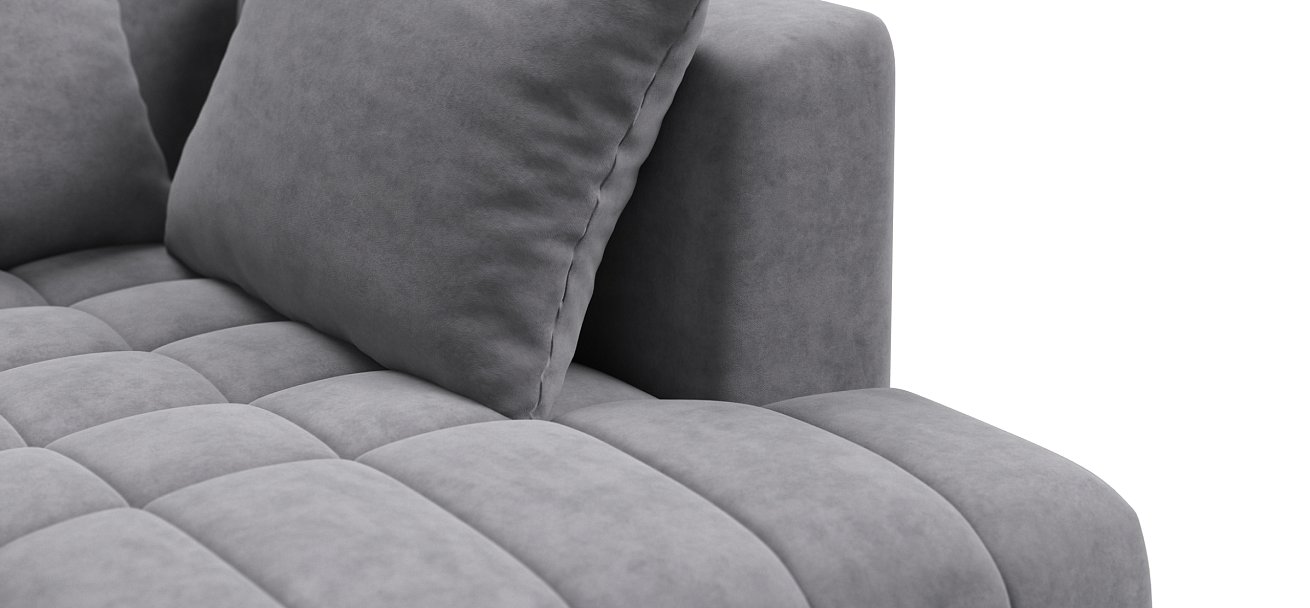 Диван Босс Твин прямой Велюр Роял агат