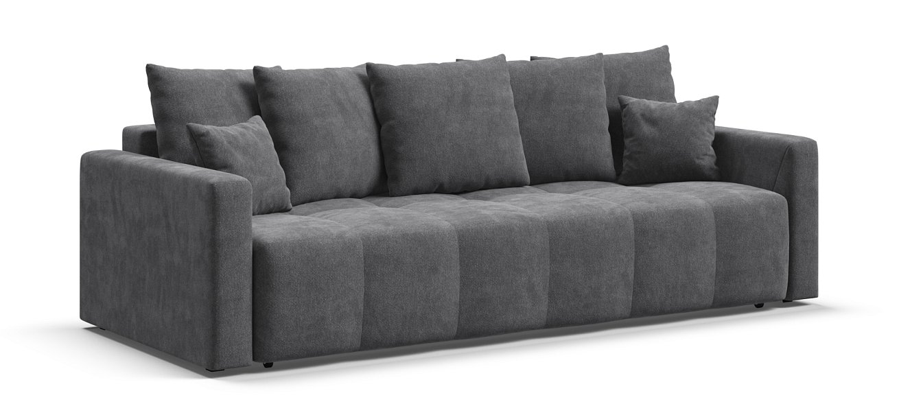 Диван BOSS TREND Шенилл CLOUD графит