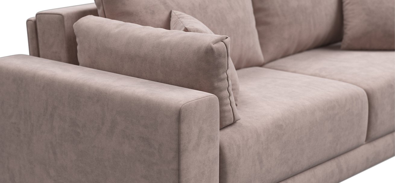 Диван Босс Прайм Велюр Royal пион