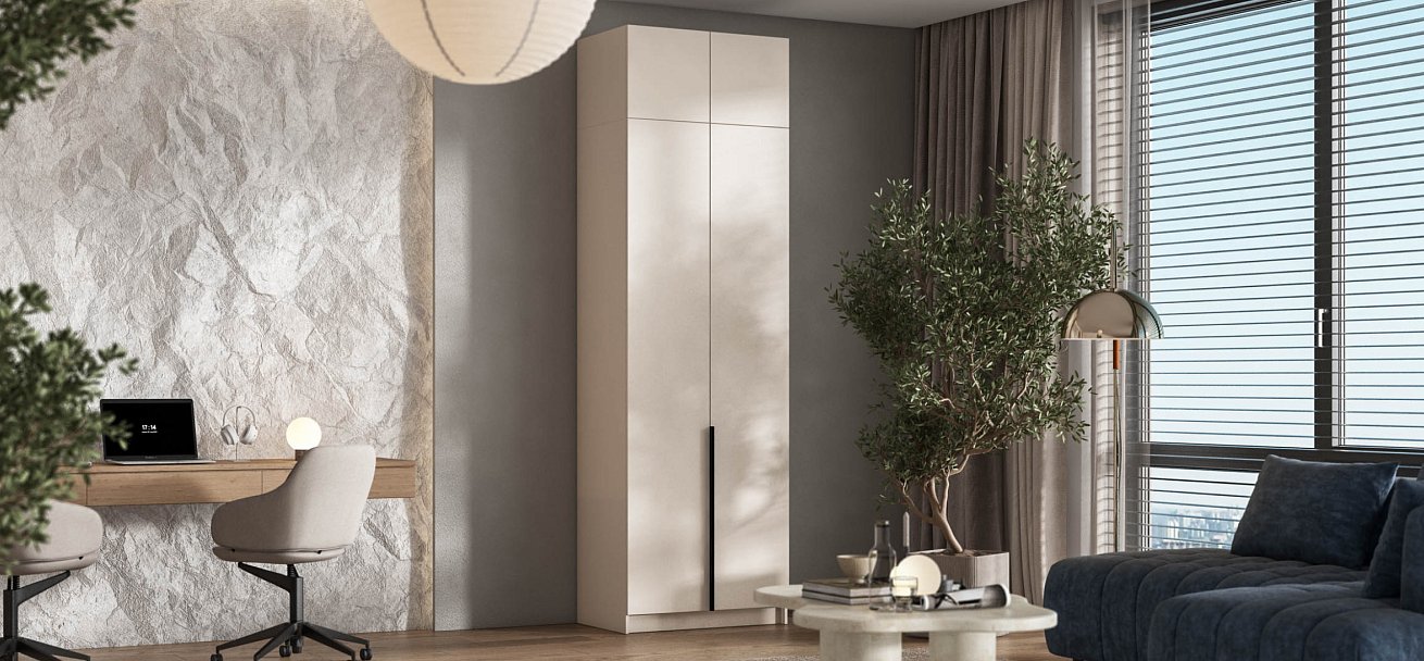 Антресоль 80 2Д Кашемир