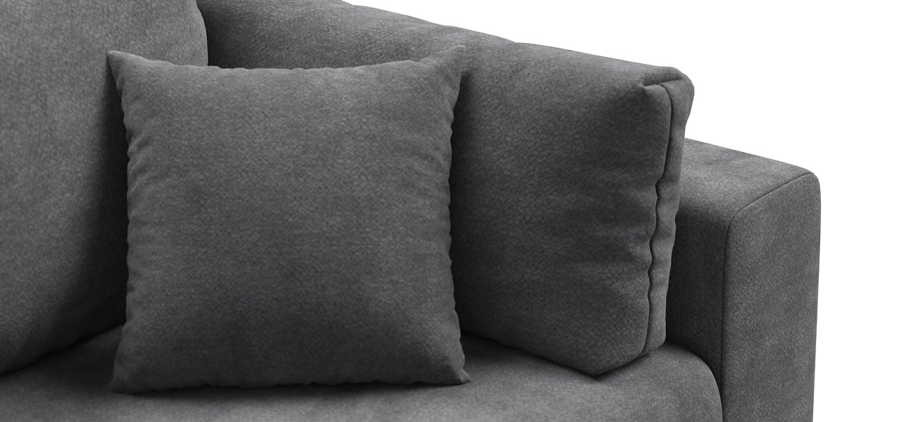 Диван Босс Прайм Шенилл CLOUD графит