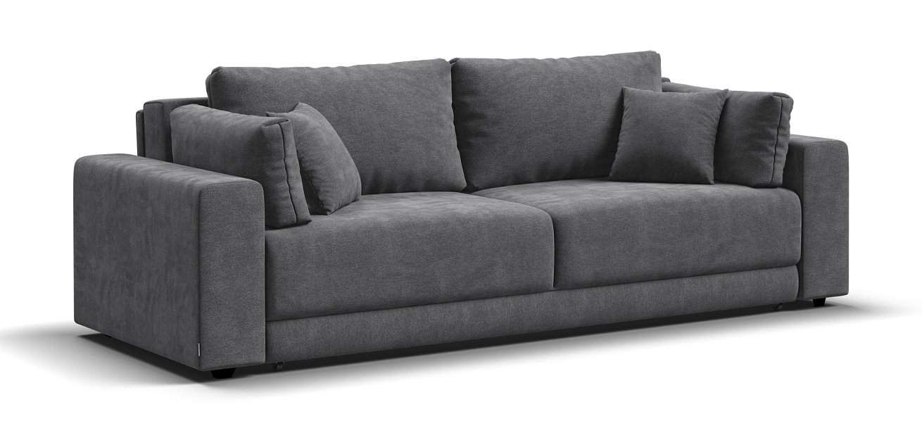 Диван Босс Прайм Шенилл CLOUD графит