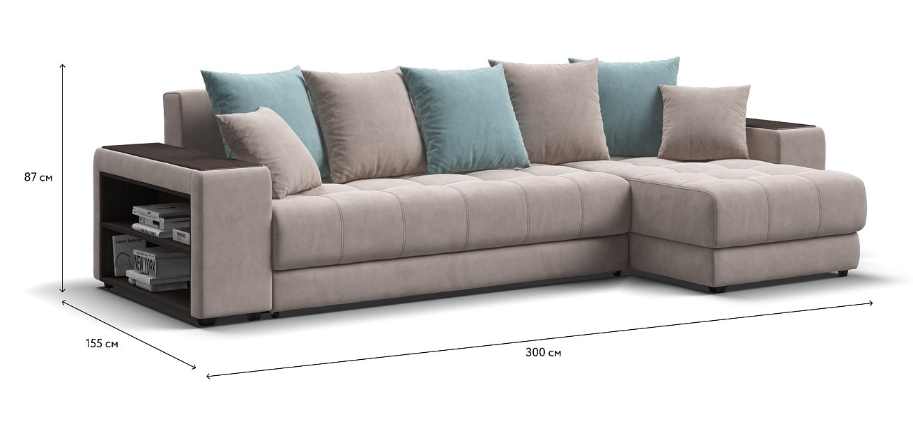 Дубай У 3.0 Monolit латте, Monolit аква