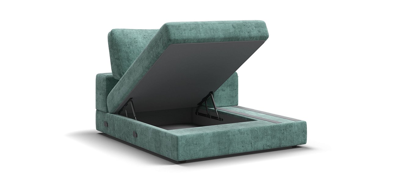 BOSS MODOOL SE оттоманка правая шенилл Gloss минт