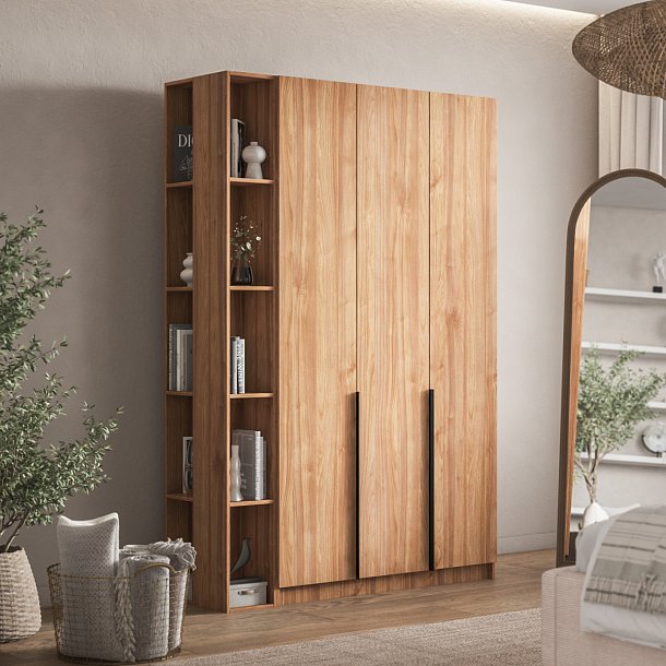 Стеллаж 220 Орех Селект