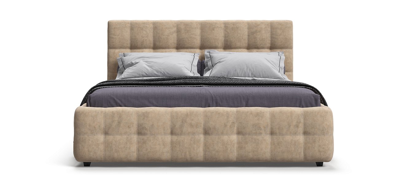 Кровать Босс 180*200 Про Велюр Royal шампань NEW