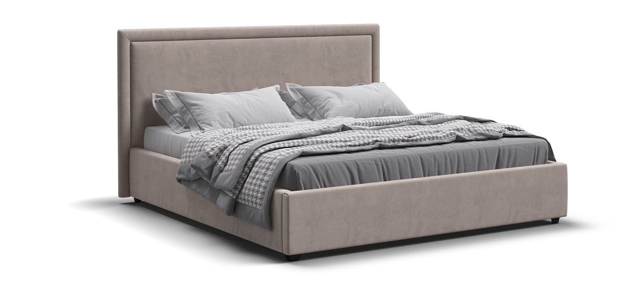 Кровать Фрея 160*200 с ПМ MONOLIT Латте