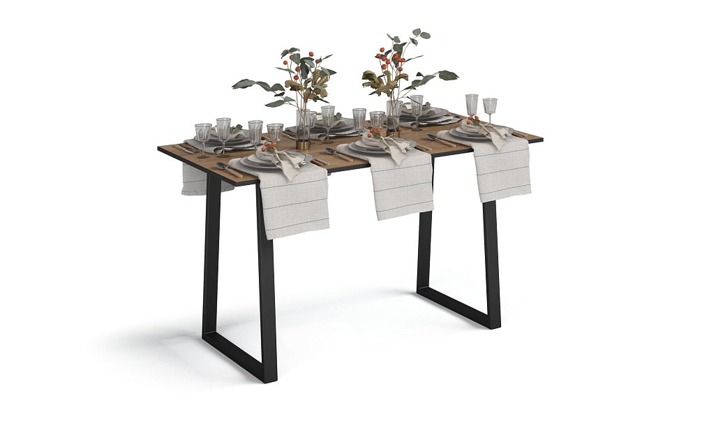 Стол Лофт-125 Крафт табачный