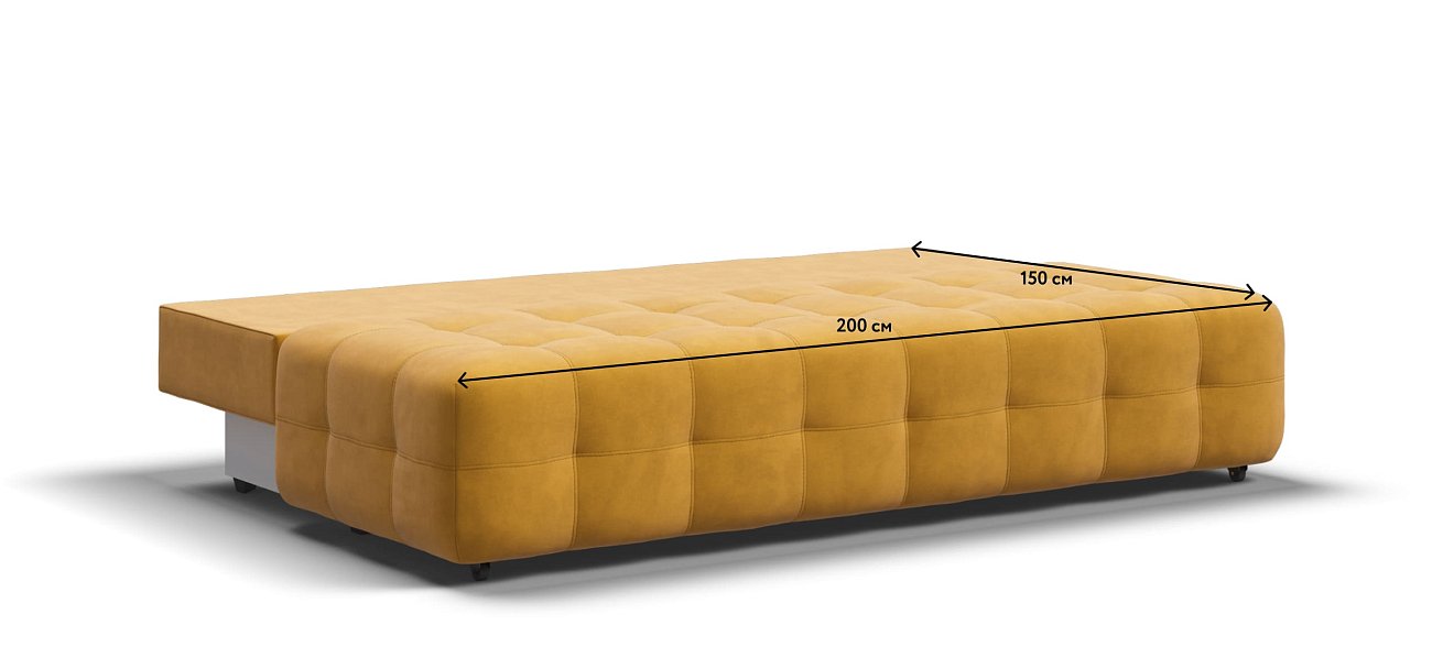 Диван BOSS 2.0 MINI велюр Monolit маст