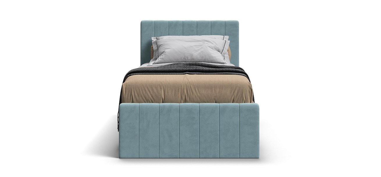 Кровать ЛОФТ Мини Сонома, MONOLIT аква