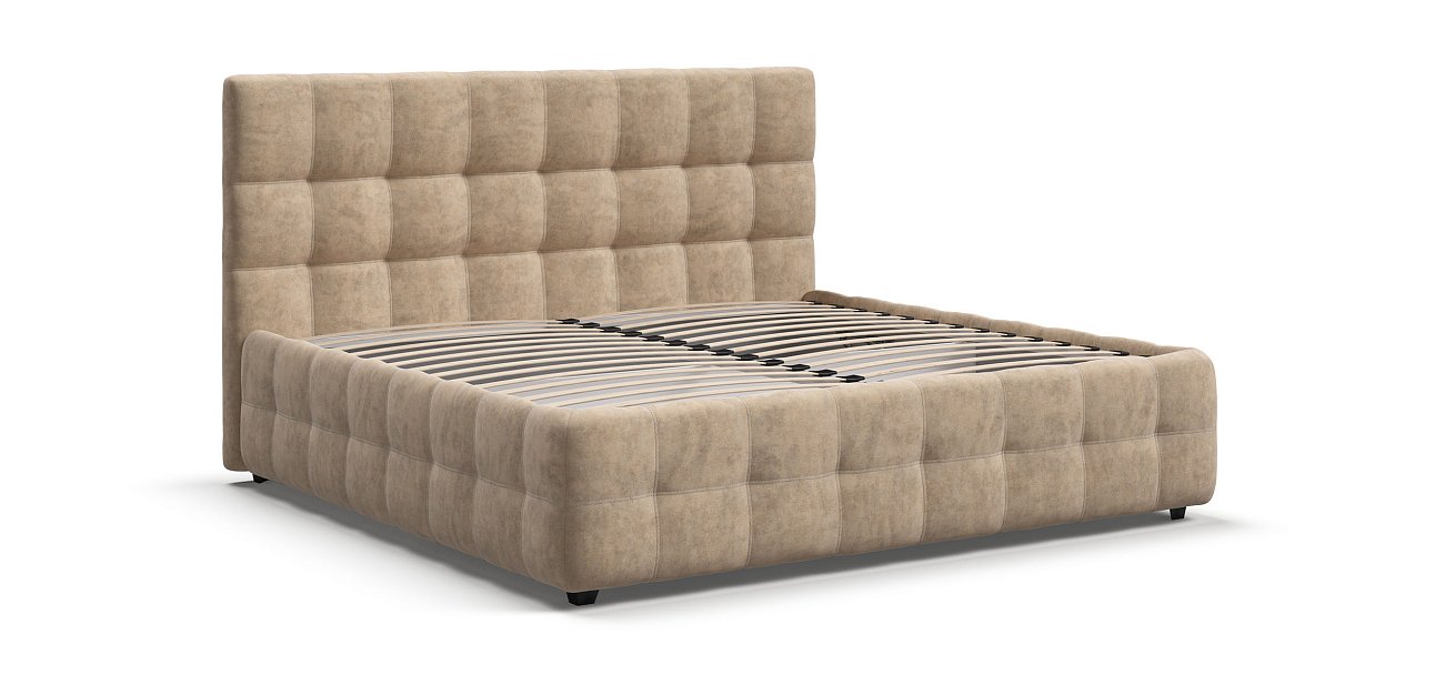 Кровать Босс 180*200 Про Велюр Royal шампань NEW