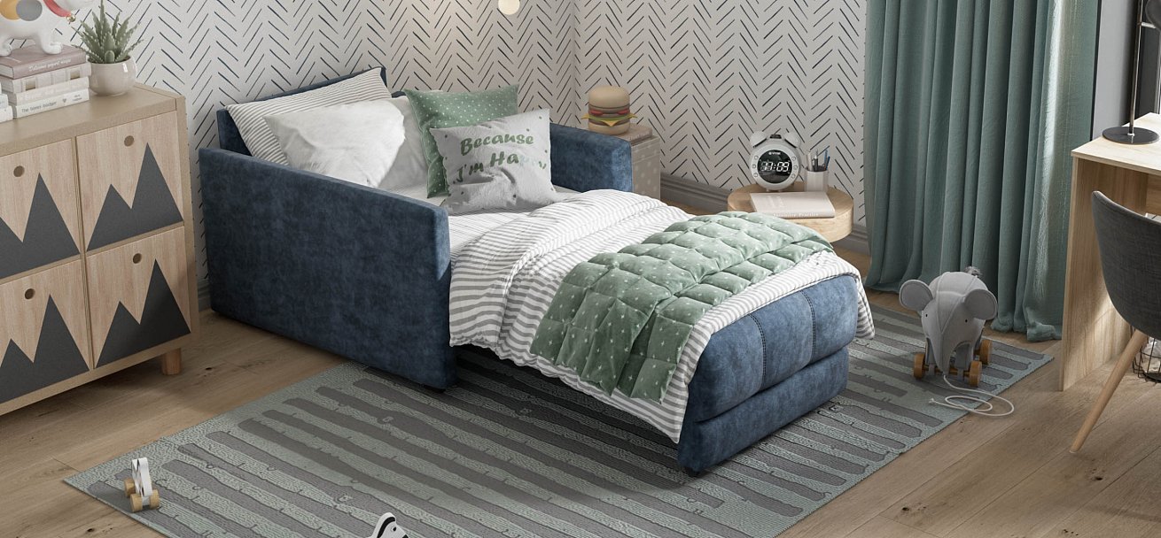 Кресло-кровать BOSS LOFT Велюр Royal топаз