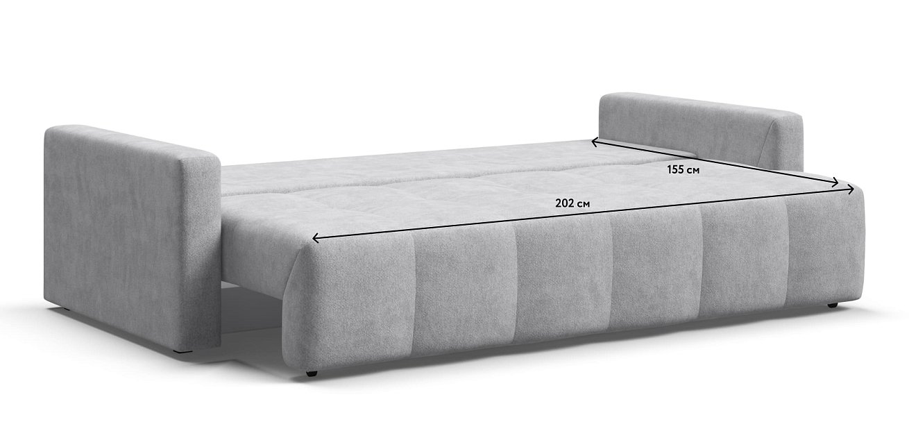 Диван BOSS TREND Шенилл CLOUD грей