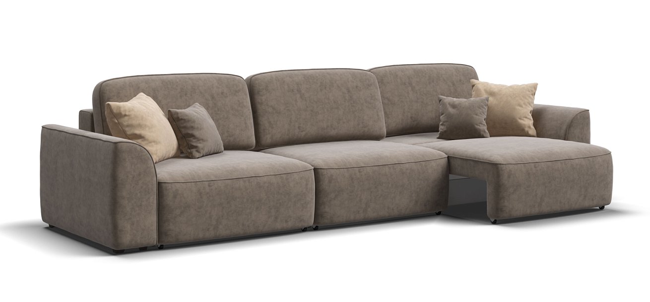 Диван KING MAX SE Велюр Роял тауп