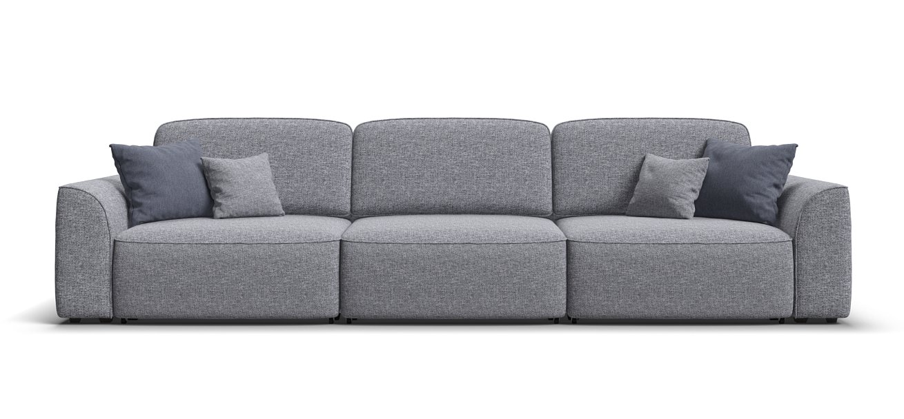 Диван KING MAX SE Рогожка Vento серый