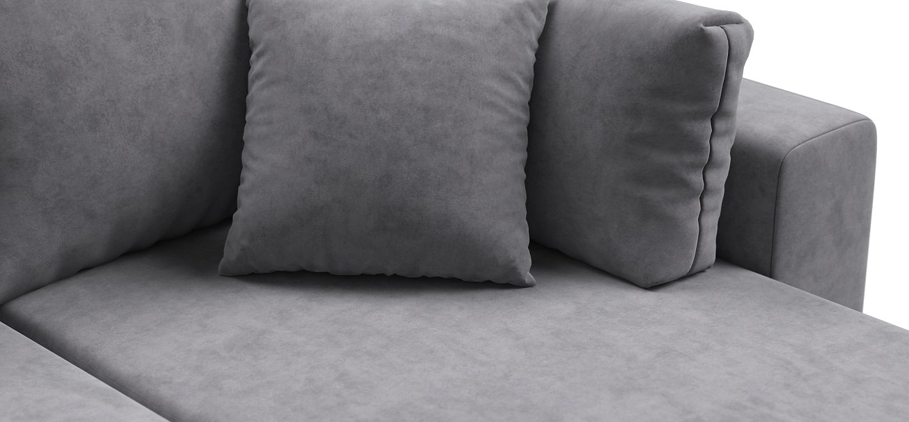 Угловой диван Босс Прайм ХЛ Велюр Роял агат