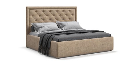 Кровать Босс Классик 180*200 Про велюр Royal шампань NEW