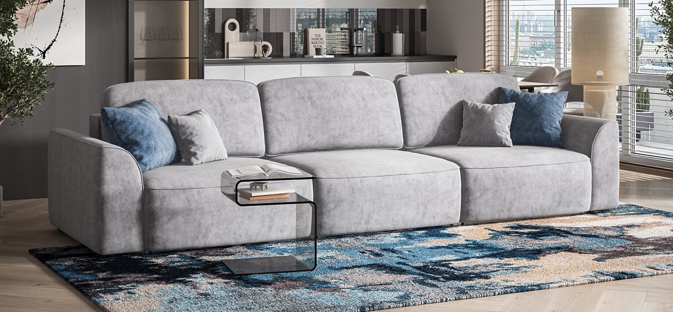 Диван KING MAX SE Велюр Роял агат