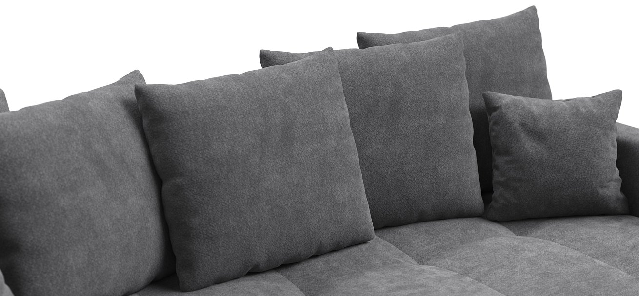 Диван BOSS TREND Шенилл CLOUD графит