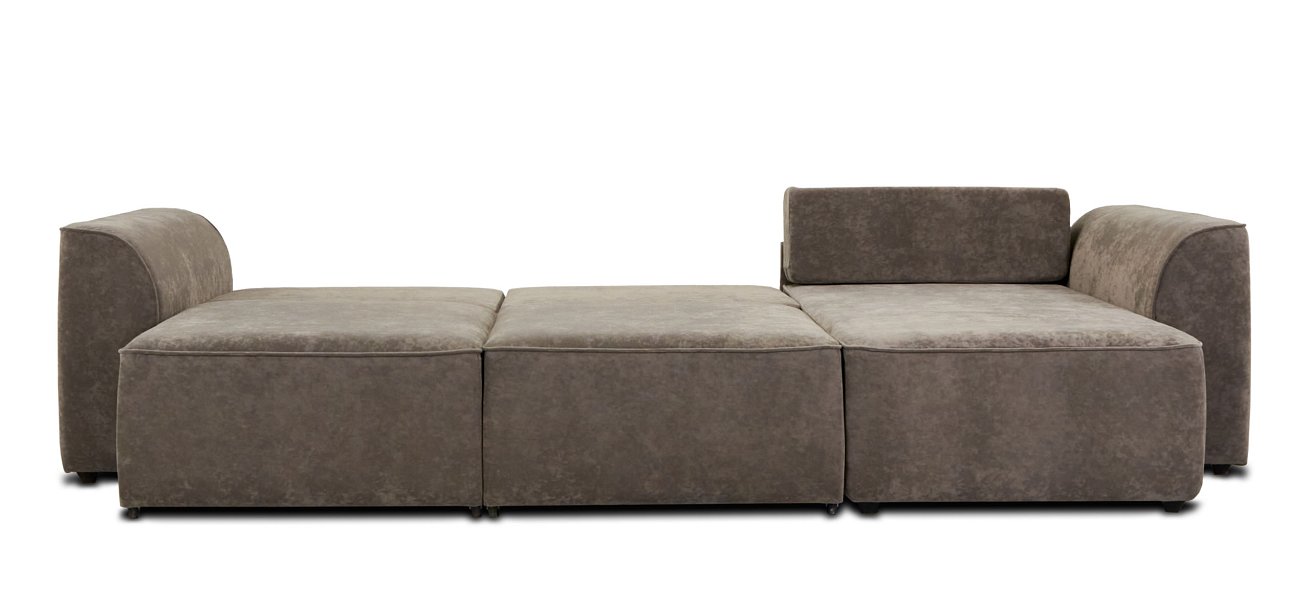 Угловой диван KING SE Велюр Роял тауп