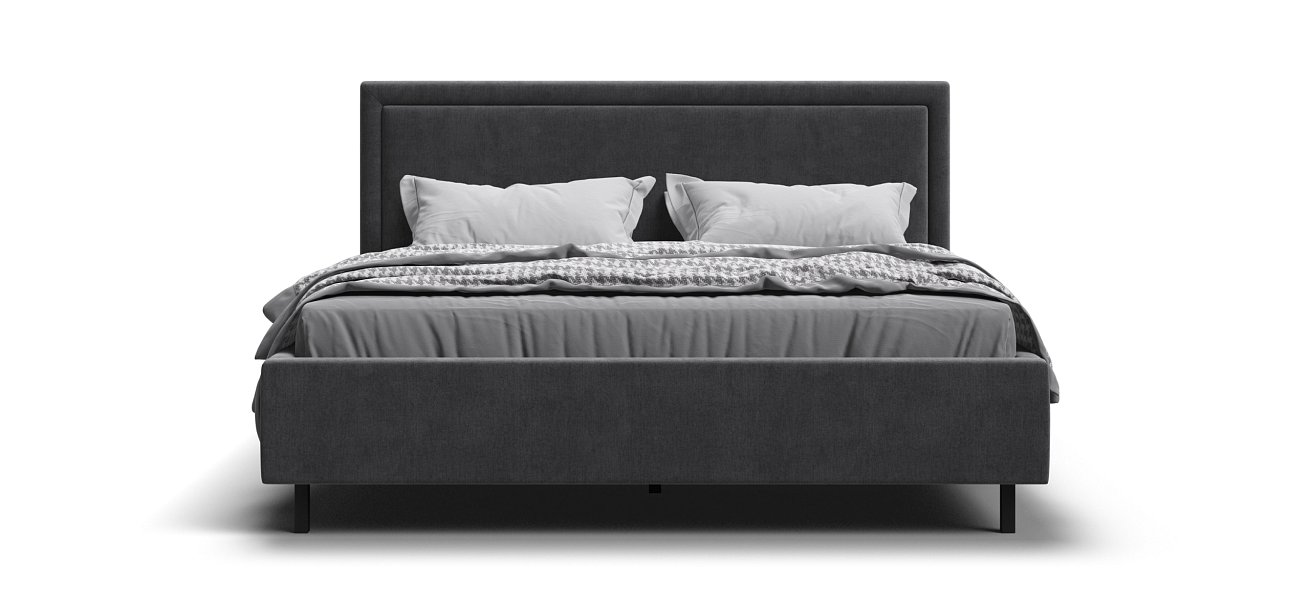Кровать Фрея 160*200 Слим MONOLIT Серая