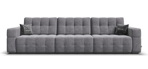 Диван BOSS.XO MAX Велюр Роял агат / WOOD Rock