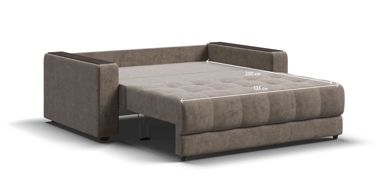 Диван BOSS Compact Велюр Роял тауп