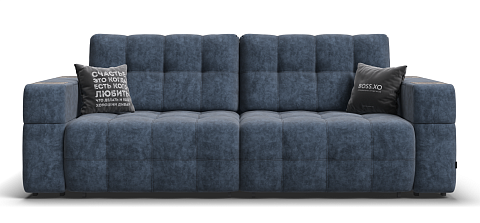 Диван BOSS.XO Велюр Royal топаз NEW / WOOD Rock